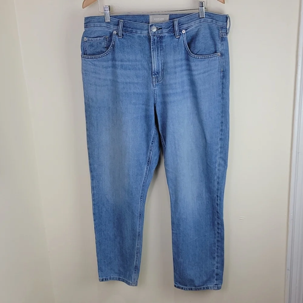 Everlane The Summer Jean color blue size 31 regular - Picture 3 of 8